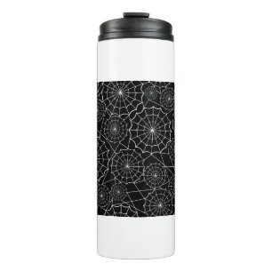 Halloween-Spinnennetz Thermosbecher