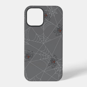 Halloween Spinnennetz und Kürbisse iPhone 12 Pro Hülle
