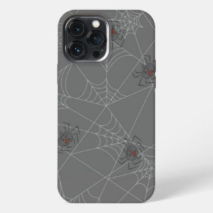 Halloween Spinnennetz und Kürbisse    iPhone 13 Pro Max Hülle