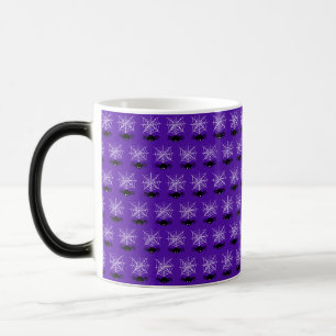 Halloween Spinnennetz Verwandlungstasse