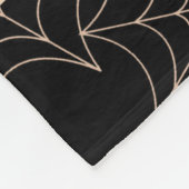 Halloween Spinnennetze Fleecedecke (Ecke)