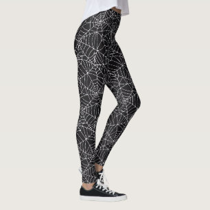 Halloween-Spinnennetze für Damen Leggings