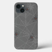 Halloween Spinnennetze und Kürbis Case-Mate iPhone Hülle (Rückseite)
