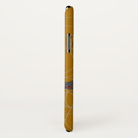 Halloween Spinnennetze und Kürbis Case-Mate iPhone Hülle (Hinten/Rechts)