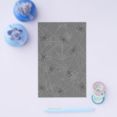 Halloween Spinnennetze und Kürbis Flyer (Einzeln)