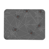 Halloween Spinnennetze und Kürbis Magnet (Horizontal)