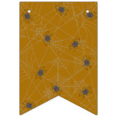 Halloween Spinnennetze und Kürbis Wimpelkette (Zweite Fahne)