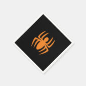 Halloween-Spinnenopapier Serviette (Ecke)