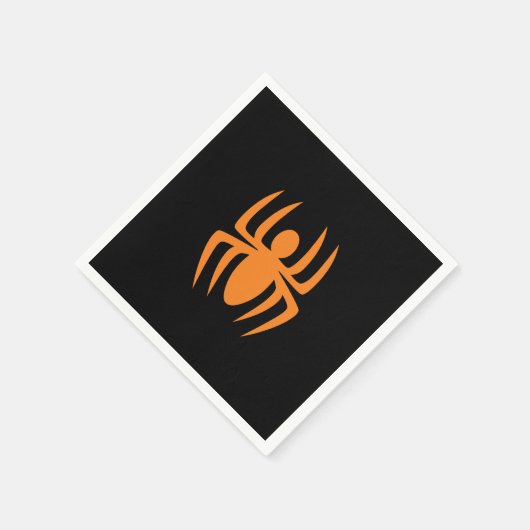 Halloween-Spinnenopapier Serviette (Ecke)