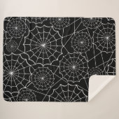 Halloween-Spinngewebe Sherpadecke (Vorderseite (Horizontal))