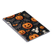 Halloween Spiral Foto Notebook Notizblock (Rechte Seite)