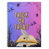 Halloween Spiral Notebook - Spooky Journal Writing Notizblock (Vorderseite)