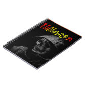 Halloween-SpiralNotebook Notizblock (Linke Seite)