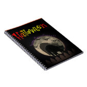 Halloween-SpiralNotebook Notizblock (Rechte Seite)