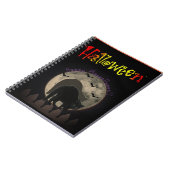 Halloween-SpiralNotebook Notizblock (Linke Seite)