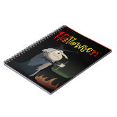Halloween-SpiralNotebook Notizblock (Linke Seite)