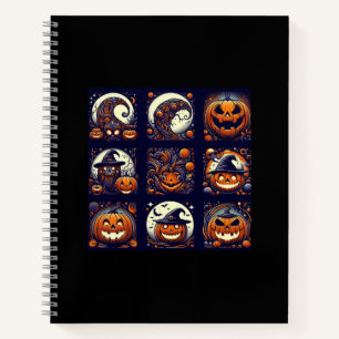 Halloween-SpiralNotebook Notizblock