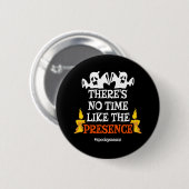 Halloween Spirit Beängstigend Ghosts Funny Hallowe Button (Vorne & Hinten)
