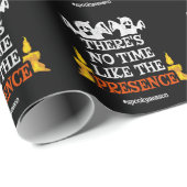 Halloween Spirit Beängstigend Ghosts Funny Hallowe Geschenkpapier (Rolleneckpunkt)