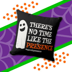 Halloween Spirit Happy Ghost Funny Halloween Kissen