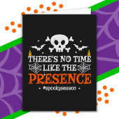 Halloween Spirit Skull Crossbones Funny Halloween Karte