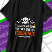 Halloween Spirit Skull Crossbones Funny Halloween T-Shirt