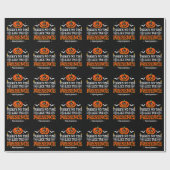 Halloween Spirit Spooky Pumpkin Funny Halloween Geschenkpapier (Flach)