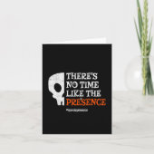 Halloween Spirit Spooky Skull Funny Halloween Karte (Vorderseite)