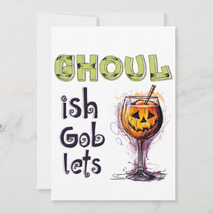 Halloween Spirituosen Ghoulish Goblets Ankündigung