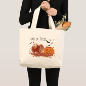 Halloween-Spitz Jumbo Stoffbeutel (Vorderseite (Produkt))