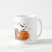 Halloween-Spitz Kaffeetasse (VorderseiteRechts)