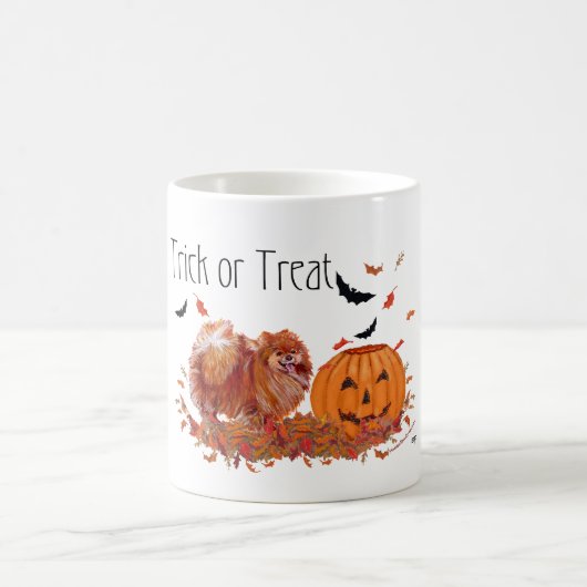 Halloween-Spitz Kaffeetasse (Mittel)