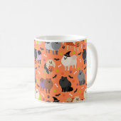 Halloween-Spitz Kaffeetasse (VorderseiteRechts)