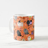 Halloween-Spitz Kaffeetasse (Vorderseite Links)
