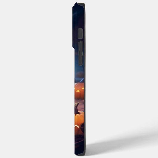 Halloween-Spitz mit Pumpkins Beängstigend Case-Mate iPhone Hülle (Rückseite / Links)