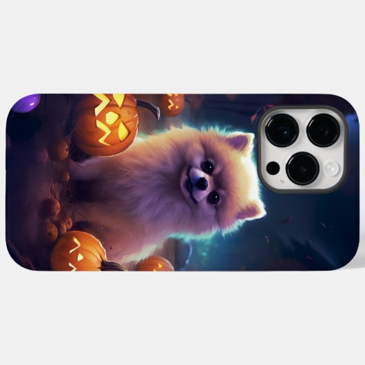 Halloween-Spitz mit Pumpkins Beängstigend Case-Mate iPhone Hülle (Rückseite (Horizontal))