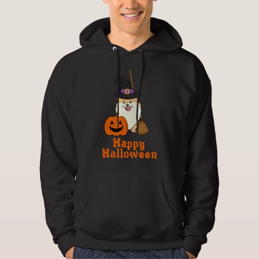 Halloween Spitz Pumpkin Hoodie (Vorderseite)
