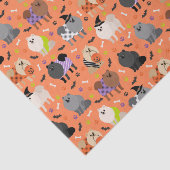 Halloween-Spitz Seidenpapier (Ausschnitt)