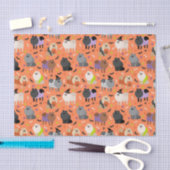 Halloween-Spitz Seidenpapier (Handwerk)