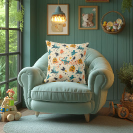 Halloween Spook: Whimsical Ghost Kissen mit Namen