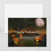 Halloween Spookenes Postcard Postkarte (Vorne/Hinten)
