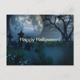 Halloween Spookenes Postcard Postkarte