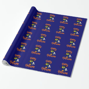 Halloween Spooks Wrapping Paper Geschenkpapier