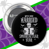 Halloween Spooktacular 1. Hochzeitstag Button