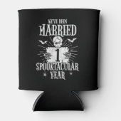 Halloween Spooktacular 1. Hochzeitstag Dosenkühler (Vorderseite)