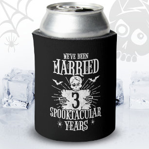 Halloween Spooktacular 3. Hochzeitstag Dosenkühler