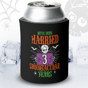 Halloween Spooktacular 3. Hochzeitstag Dosenkühler