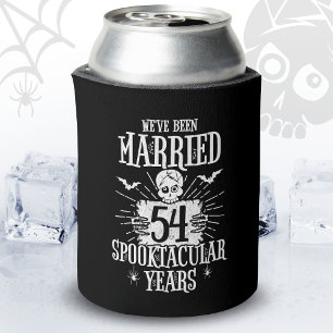 Halloween Spooktacular 54. Hochzeitstag Dosenkühler