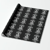 Halloween Spooktacular 75. Hochzeitstag Geschenkpapier (Ungerollt)
