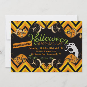 Halloween Spooktacular Einladung